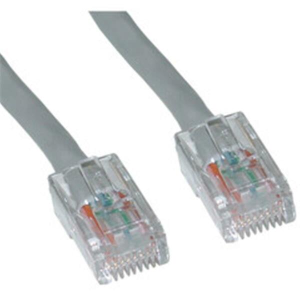 Cable Wholesale Cat6 Gray Ethernet Patch Cable- Bootless- 5 foot 10X8-12105